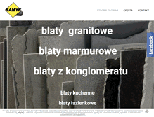 Tablet Screenshot of kamyk.com.pl